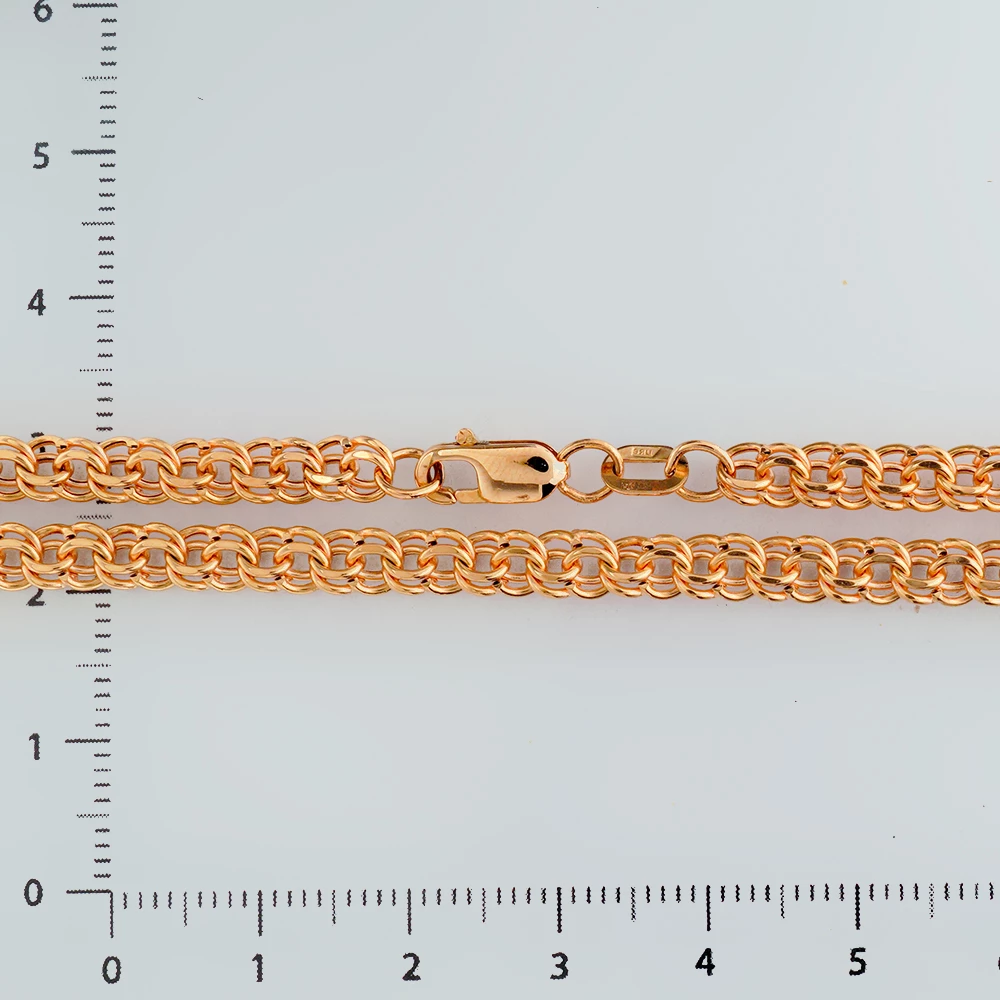 Цепь из красного золота 585 пробы