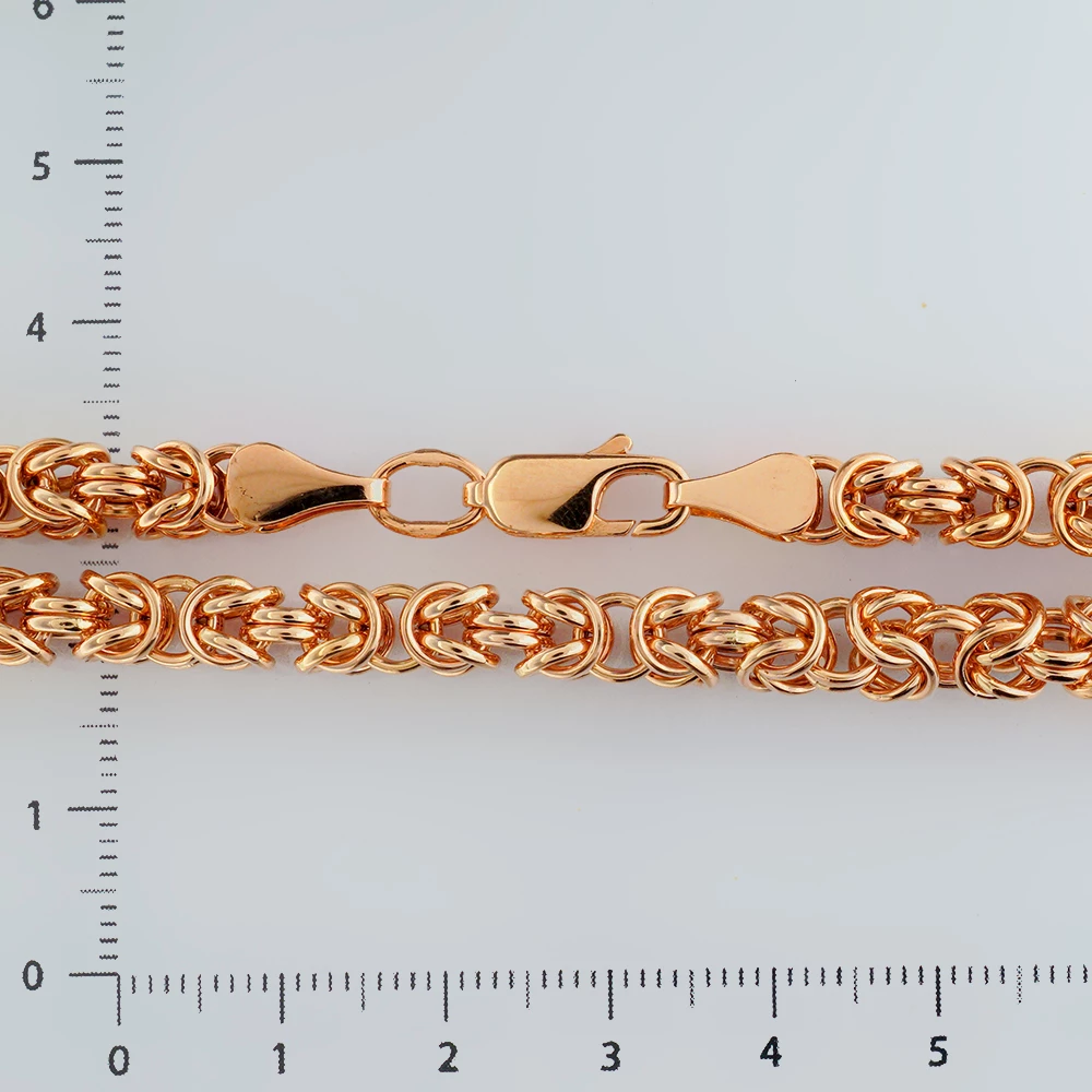 Цепь из красного золота 585 пробы
