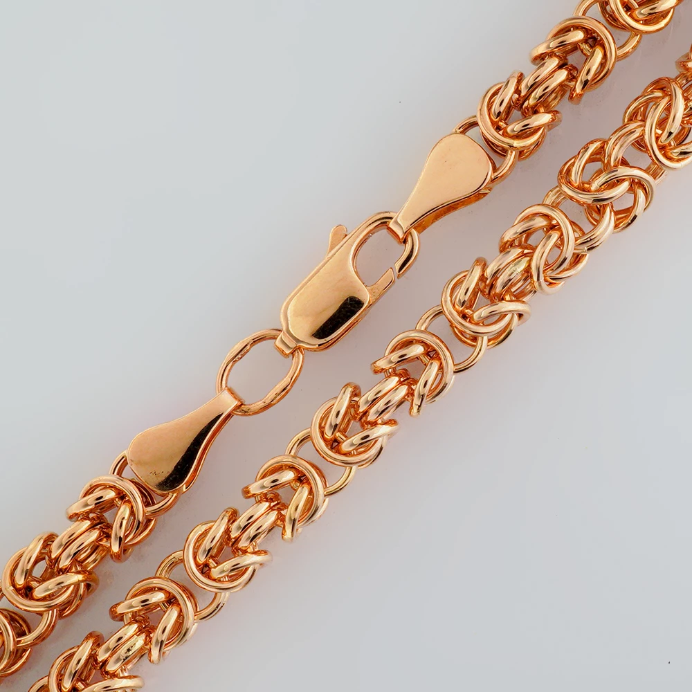 Цепь из красного золота 585 пробы