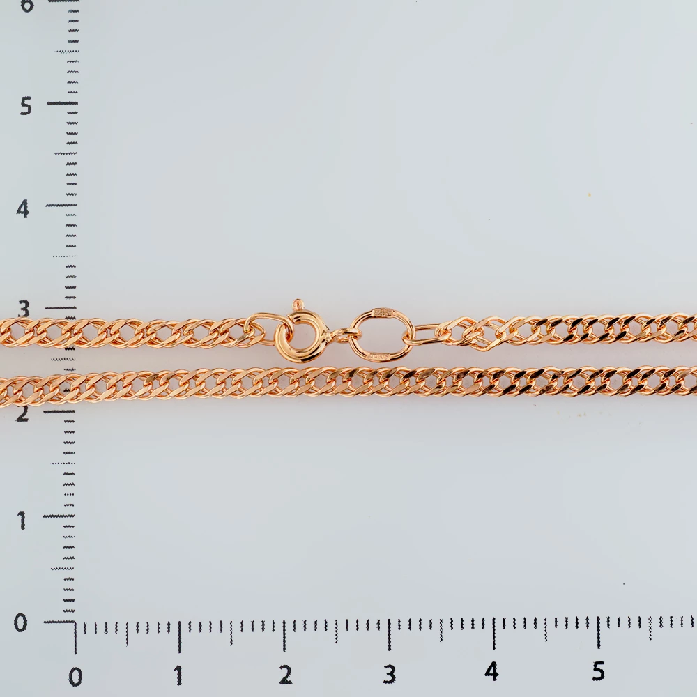 Цепь из красного золота 585 пробы