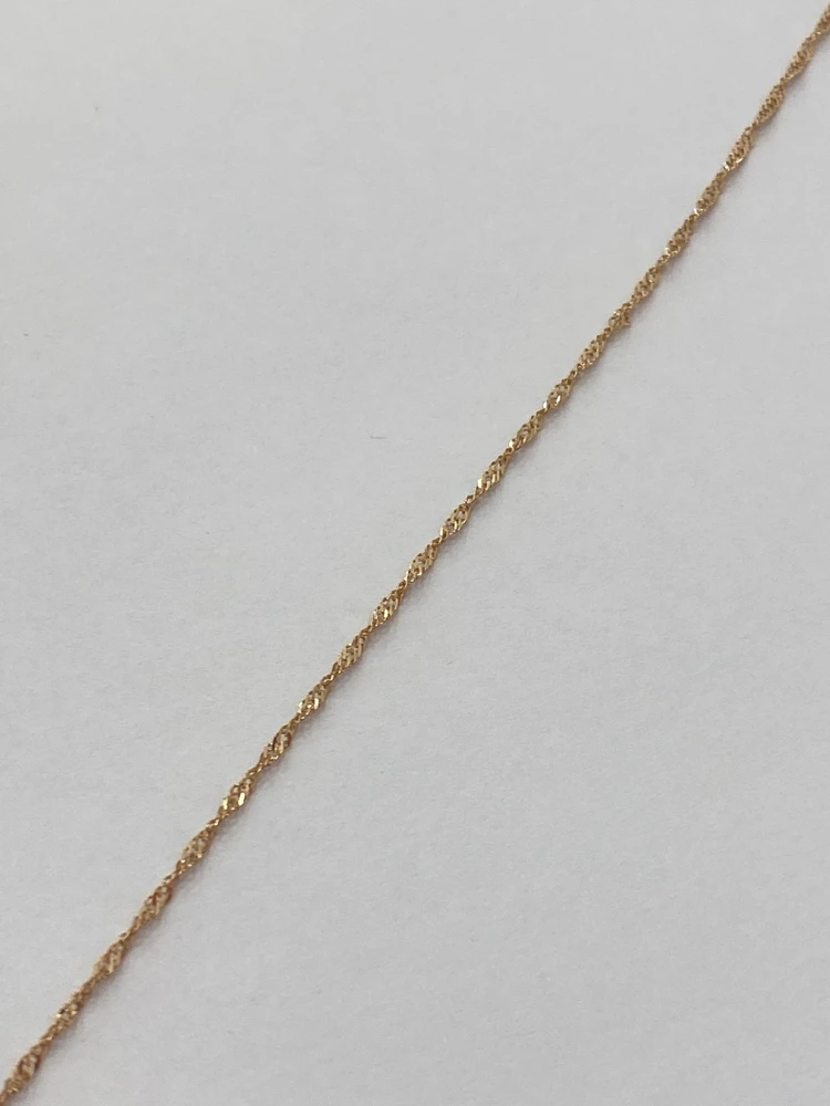 Цепь из красного золота 585 пробы