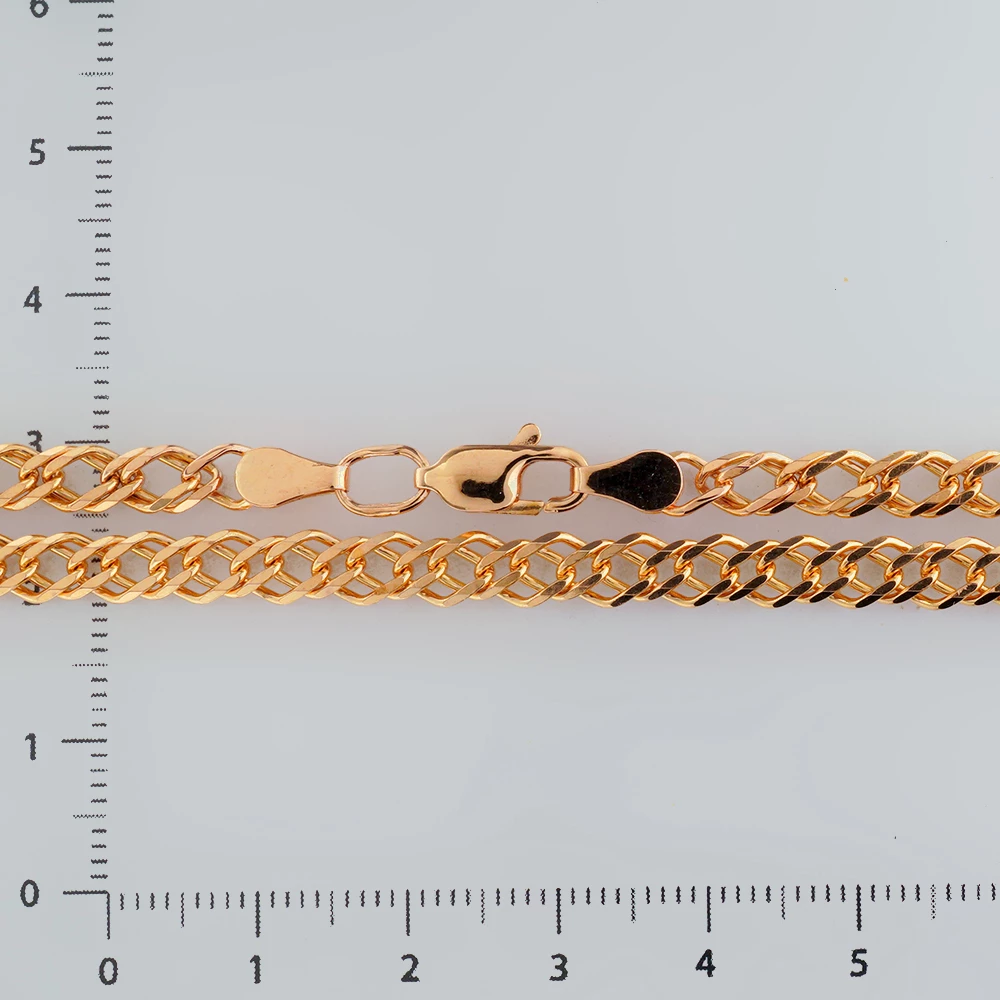 Цепь из красного золота 585 пробы