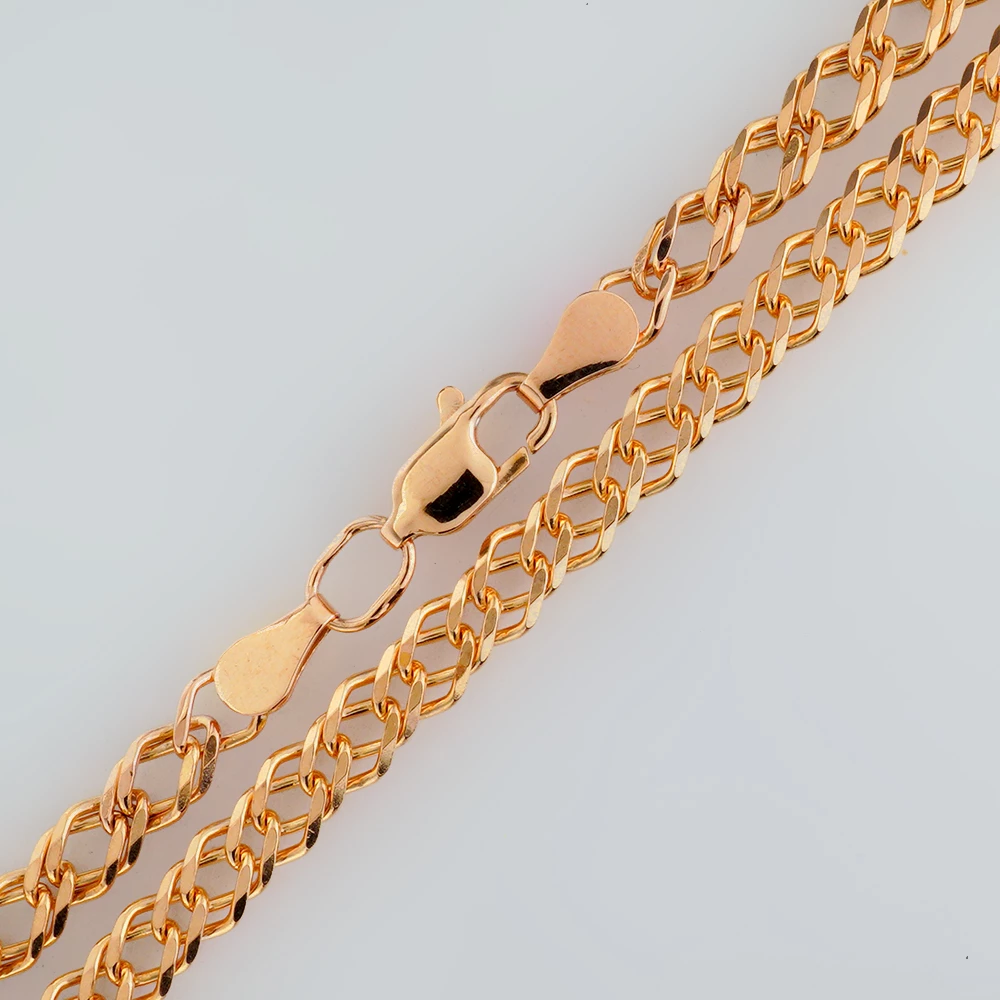 Цепь из красного золота 585 пробы