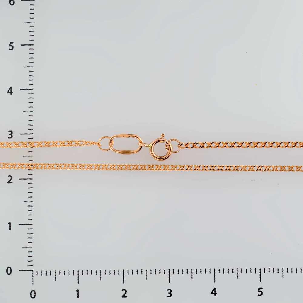 Цепь из красного золота 585 пробы