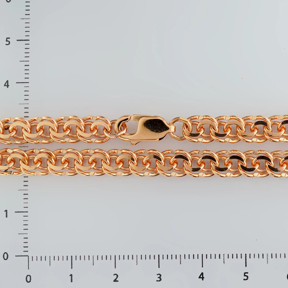 Цепь из красного золота 585 пробы