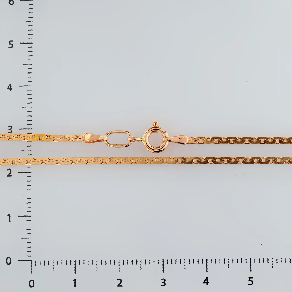 Цепь из красного золота 585 пробы