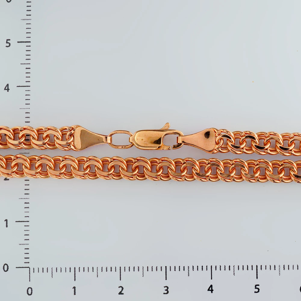 Цепь из красного золота 585 пробы