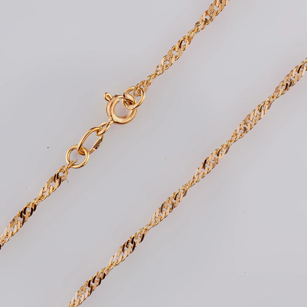 Цепь из красного золота 585 пробы