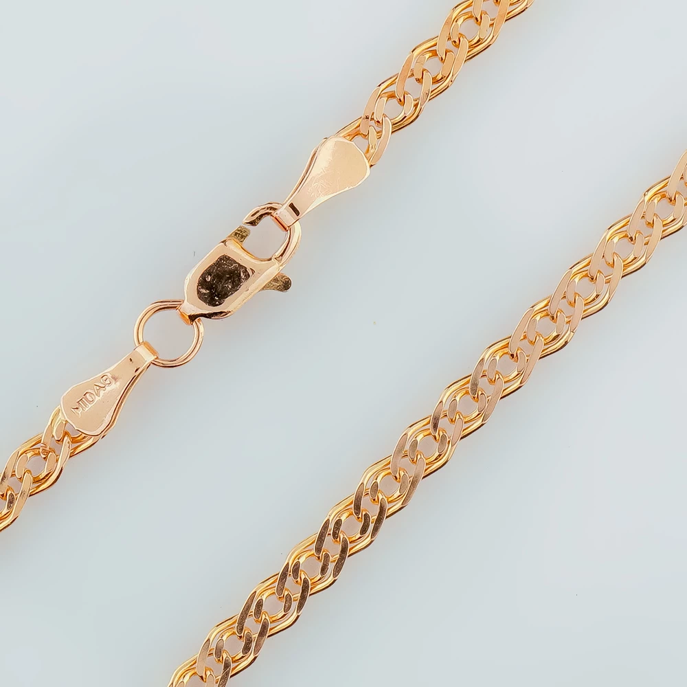 Цепь из красного золота 585 пробы