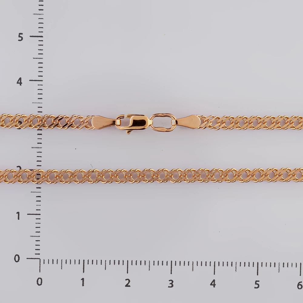 Цепь из красного золота 585 пробы