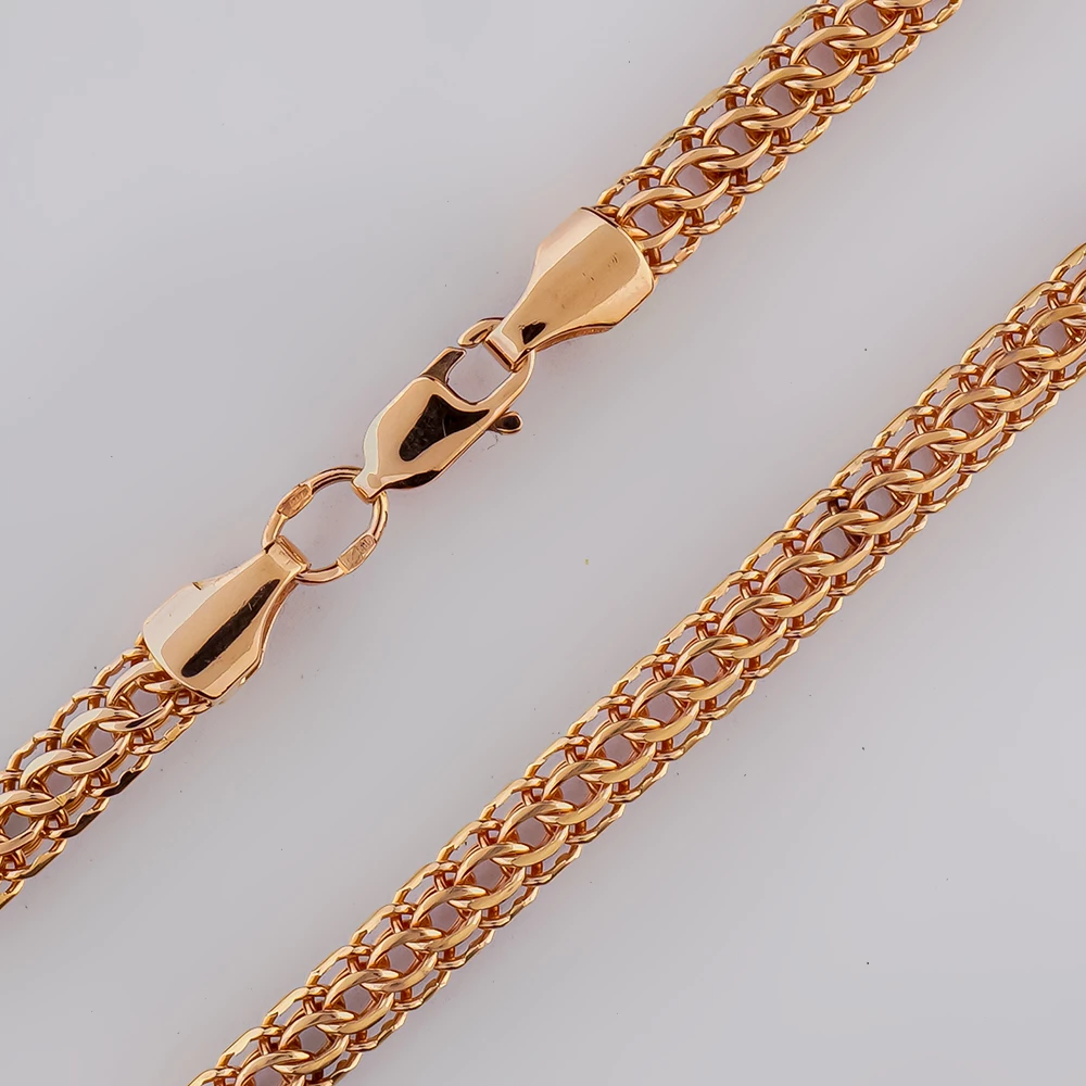 Цепь из красного золота 585 пробы