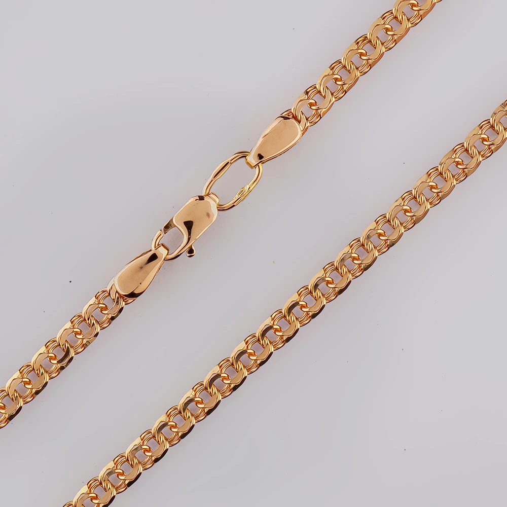 Цепь из красного золота 585 пробы