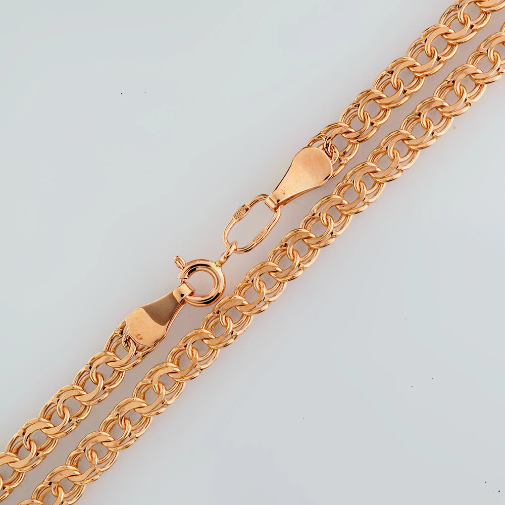 Цепь из красного золота 585 пробы