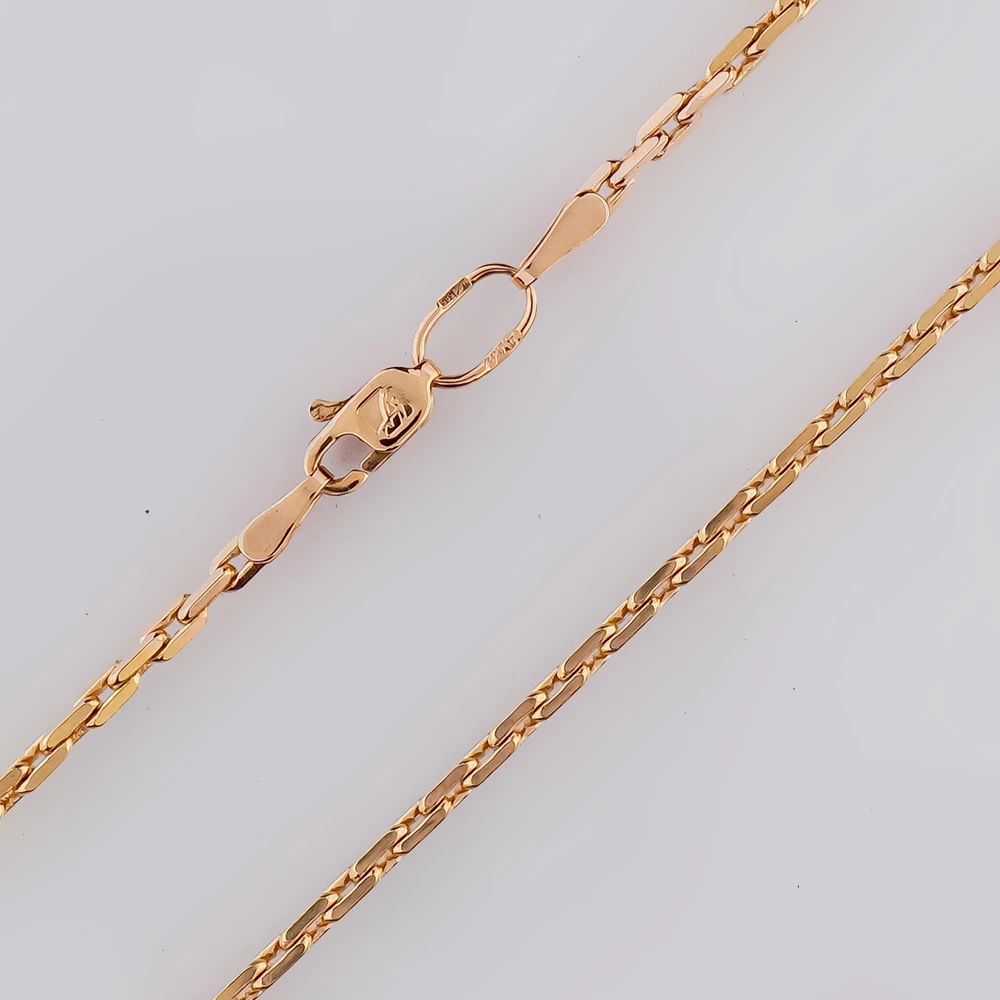 Цепь из красного золота 585 пробы