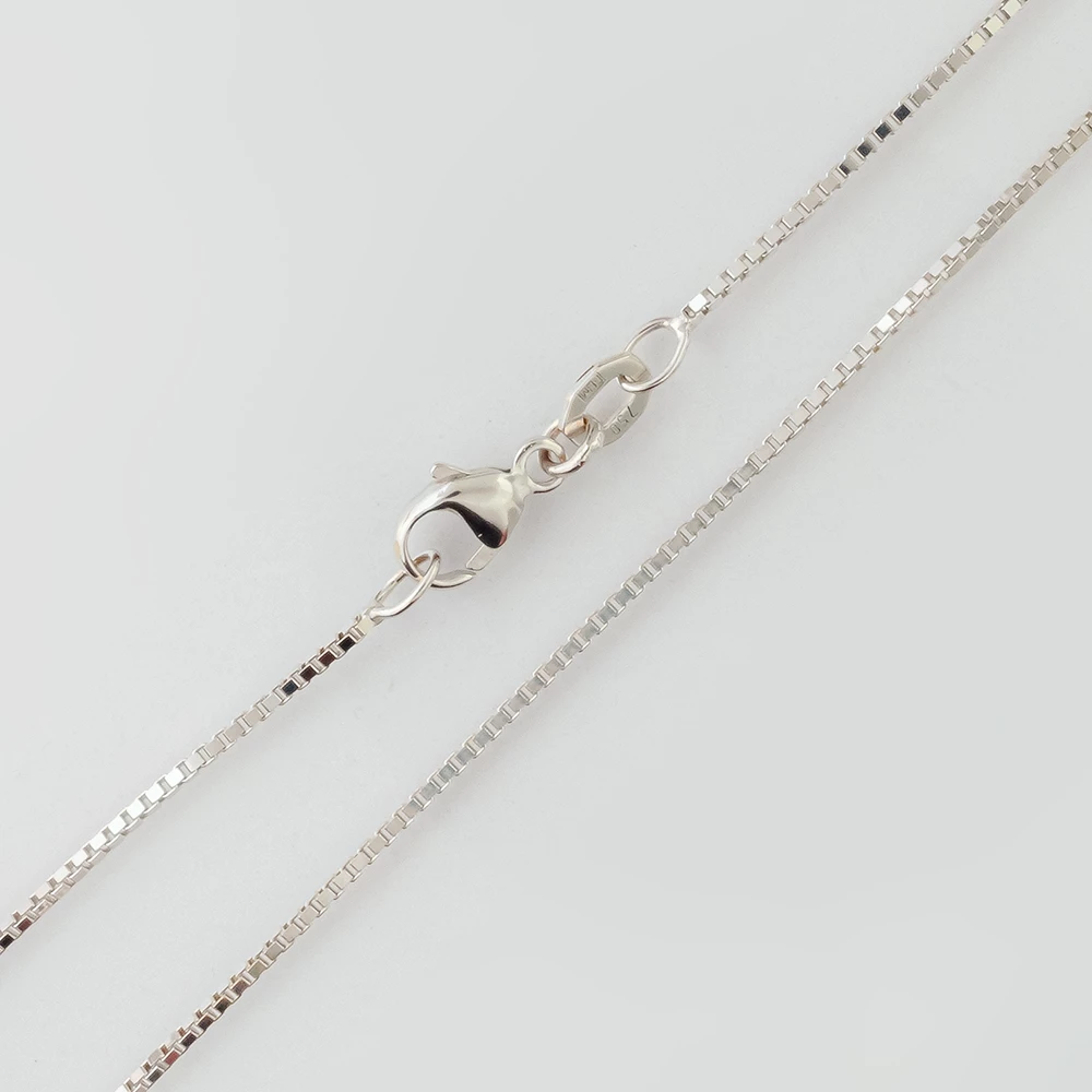 Цепь из белого золота 750 пробы