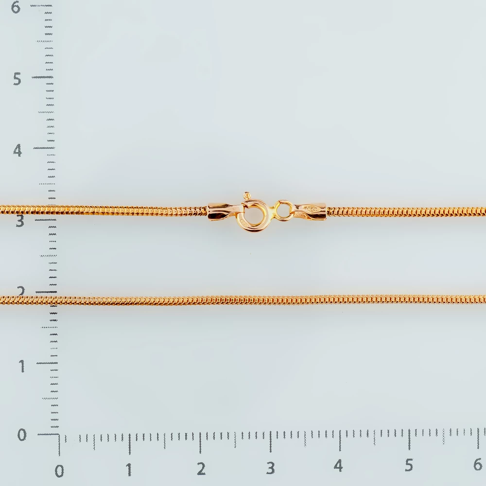 Цепь из красного золота 585 пробы