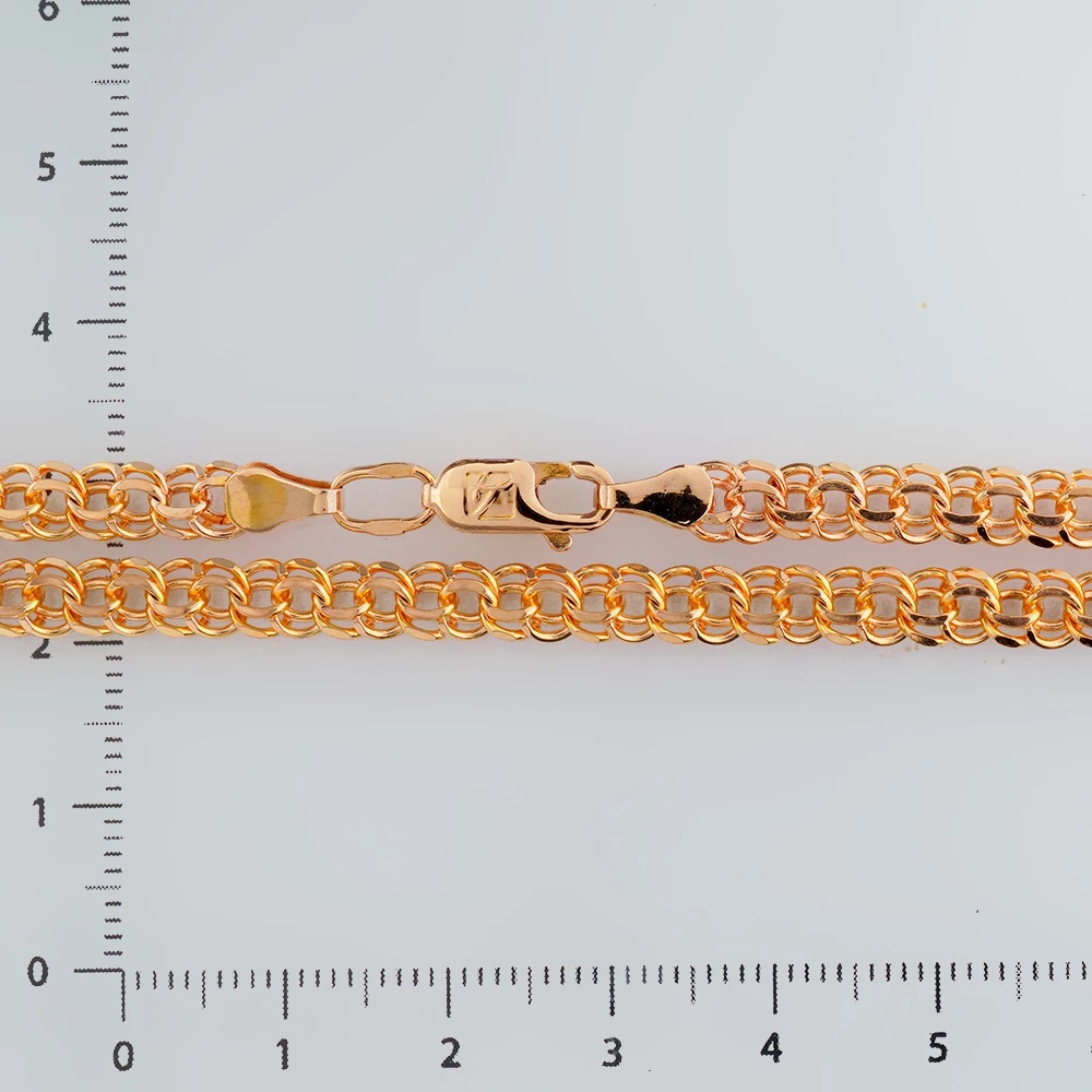 Цепь из красного золота 585 пробы