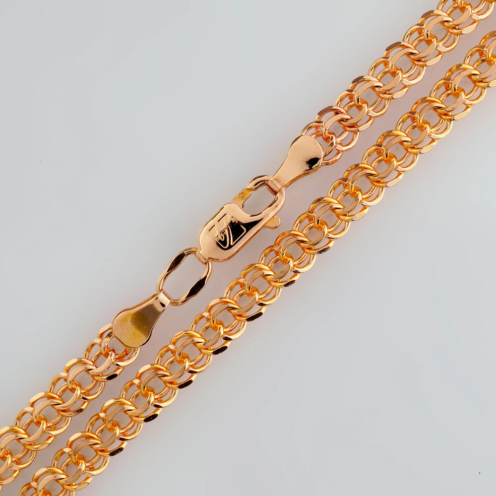 Цепь из красного золота 585 пробы