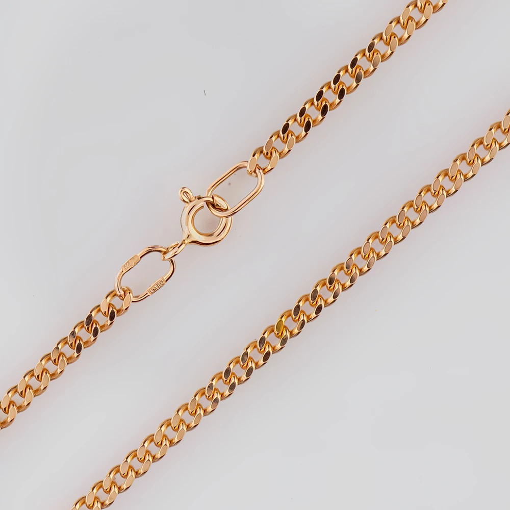 Цепь из красного золота 585 пробы