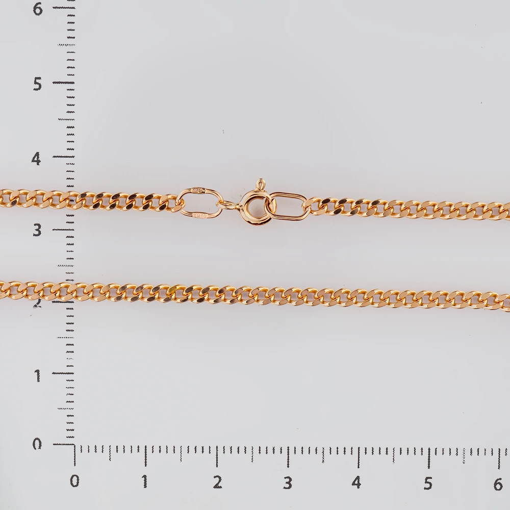 Цепь из красного золота 585 пробы