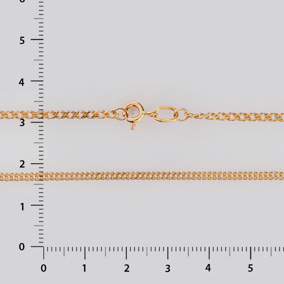 Цепь из красного золота 585 пробы