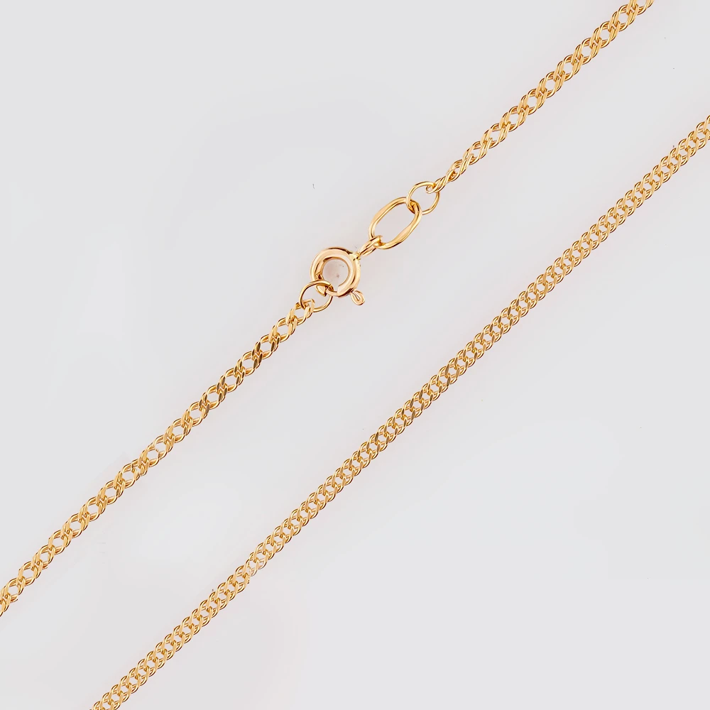 Цепь из красного золота 585 пробы