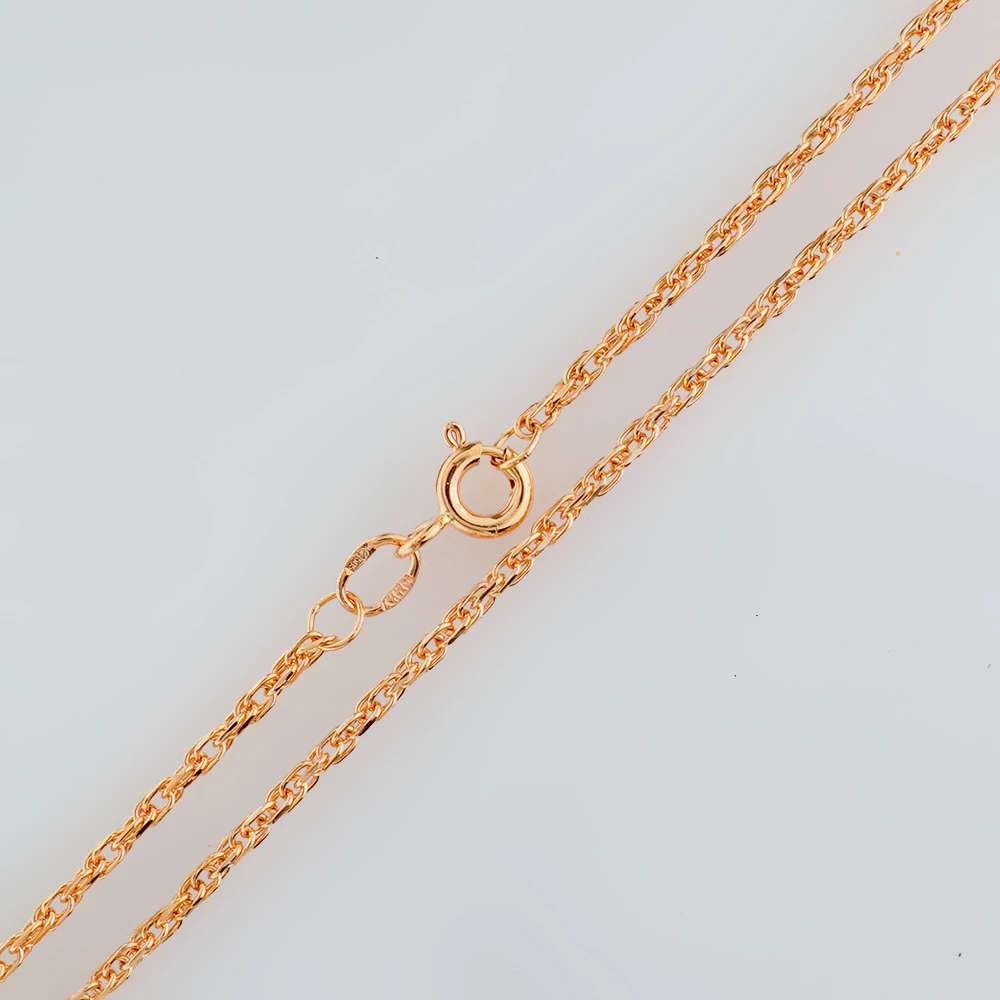 Цепь из красного золота 375 пробы