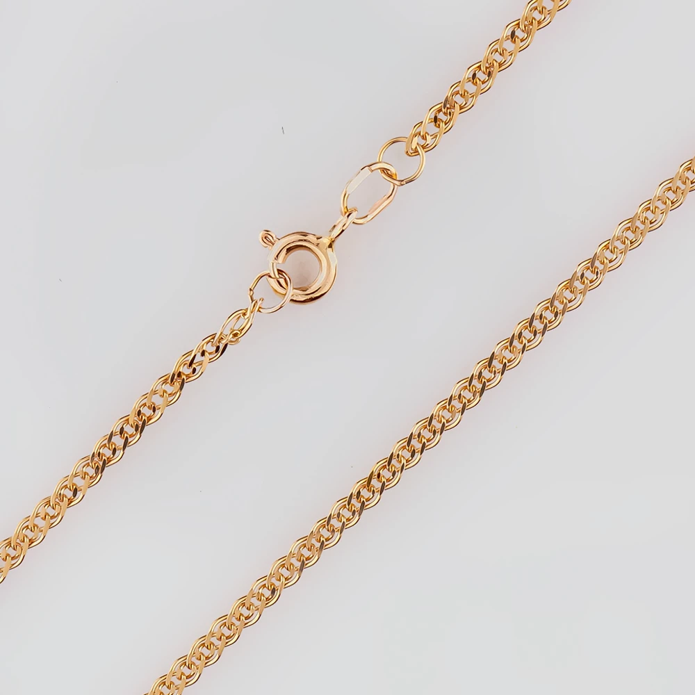 Цепь из красного золота 585 пробы