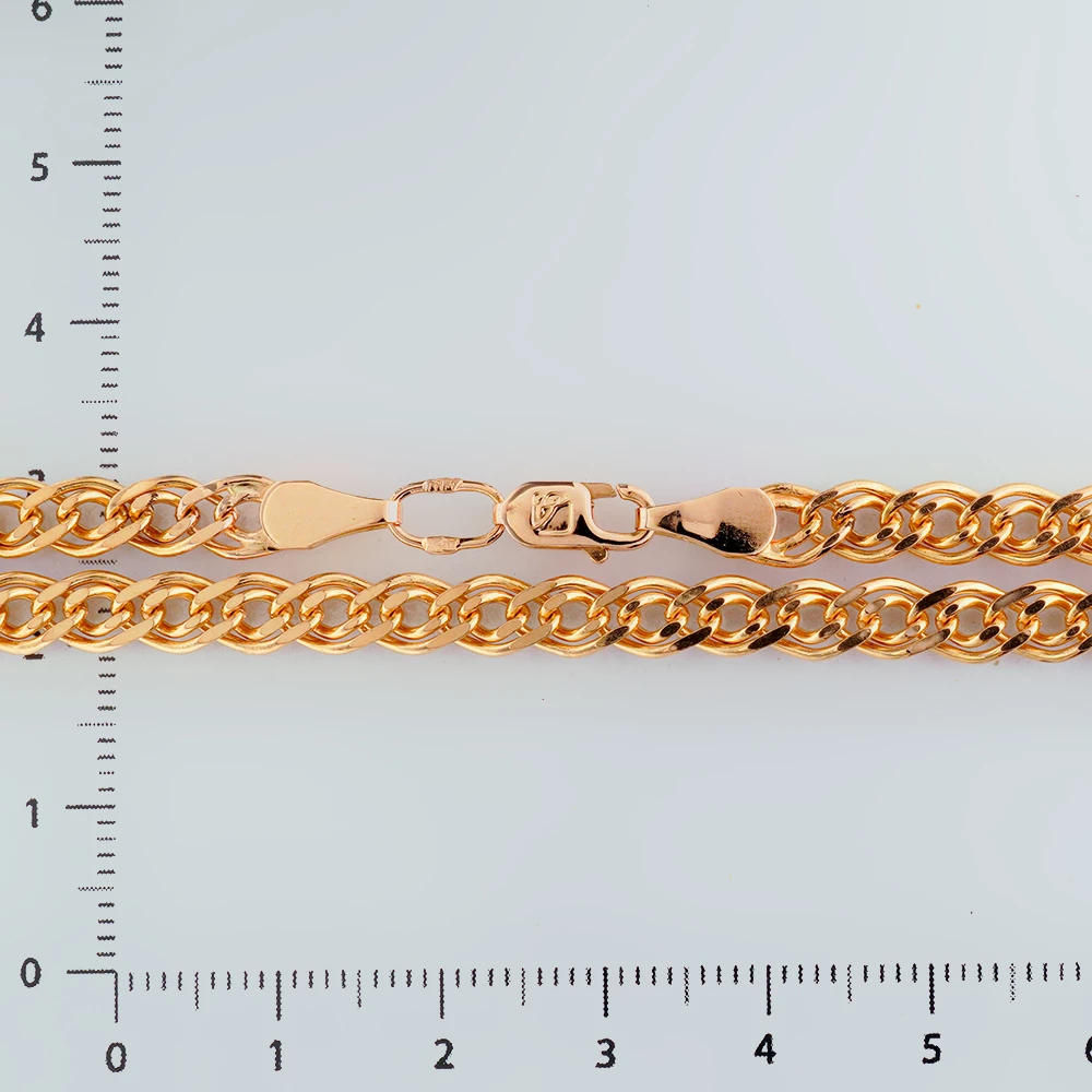 Цепь из красного золота 585 пробы