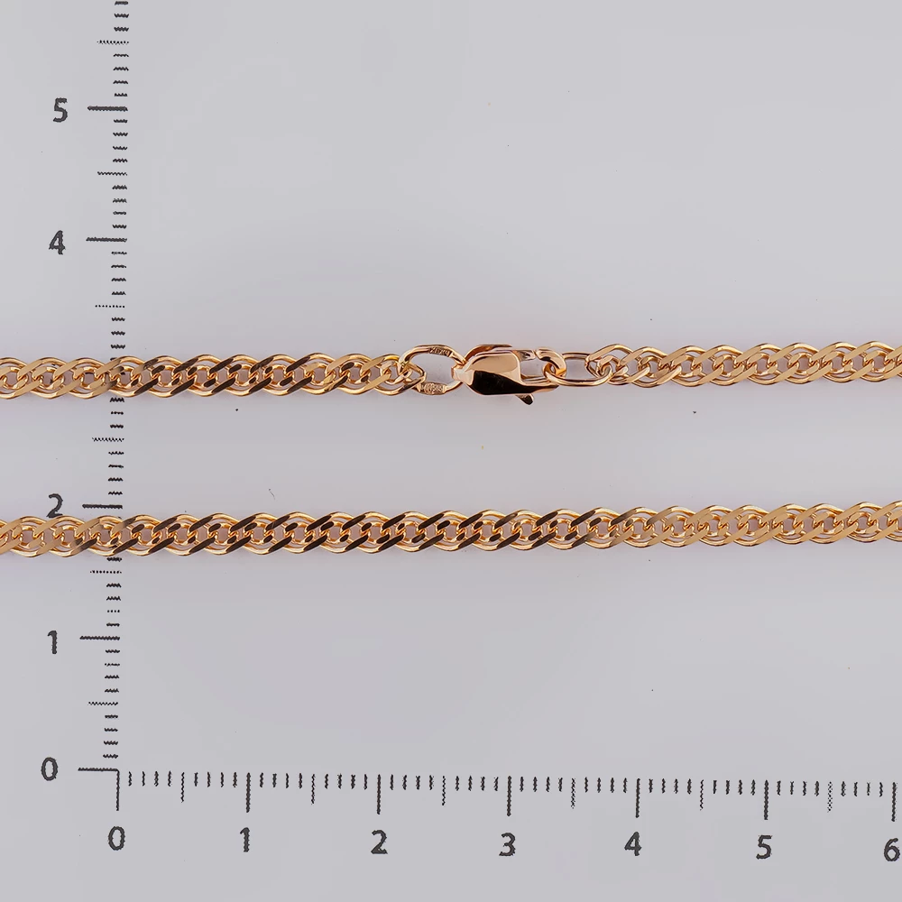 Цепь из красного золота 585 пробы