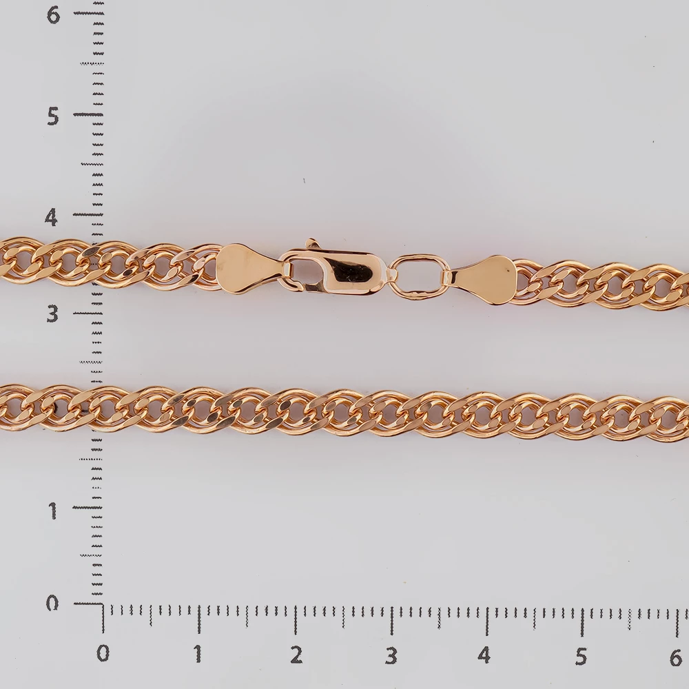 Цепь из красного золота 585 пробы