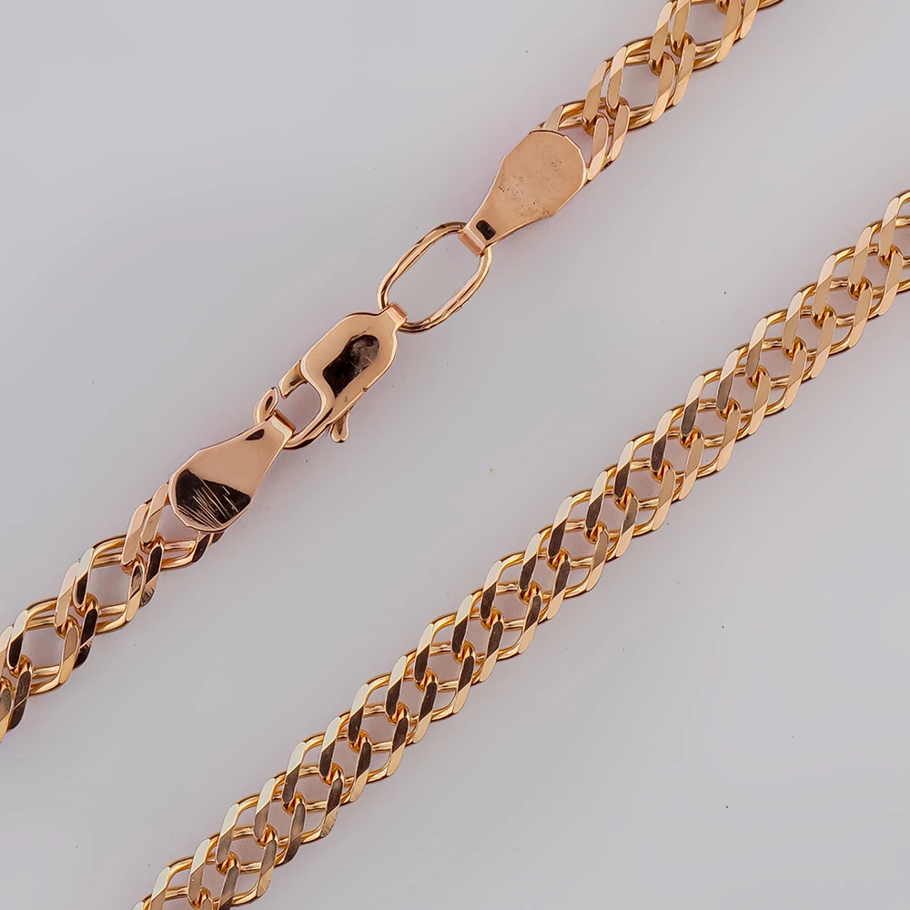 Цепь из красного золота 585 пробы