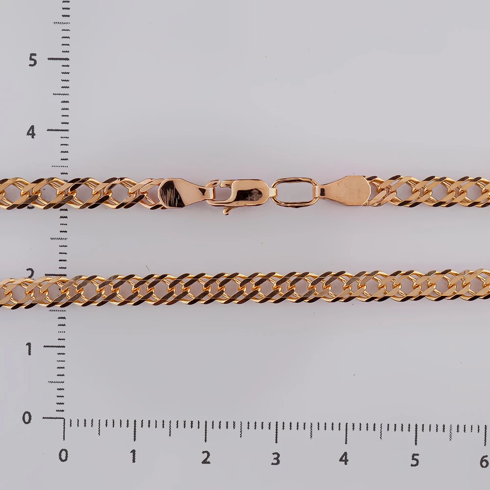 Цепь из красного золота 585 пробы