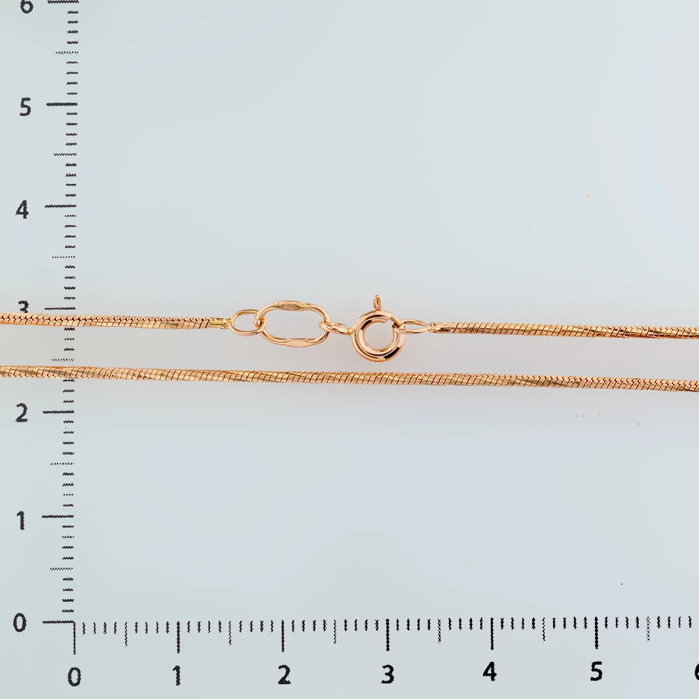 Цепь из красного золота 585 пробы