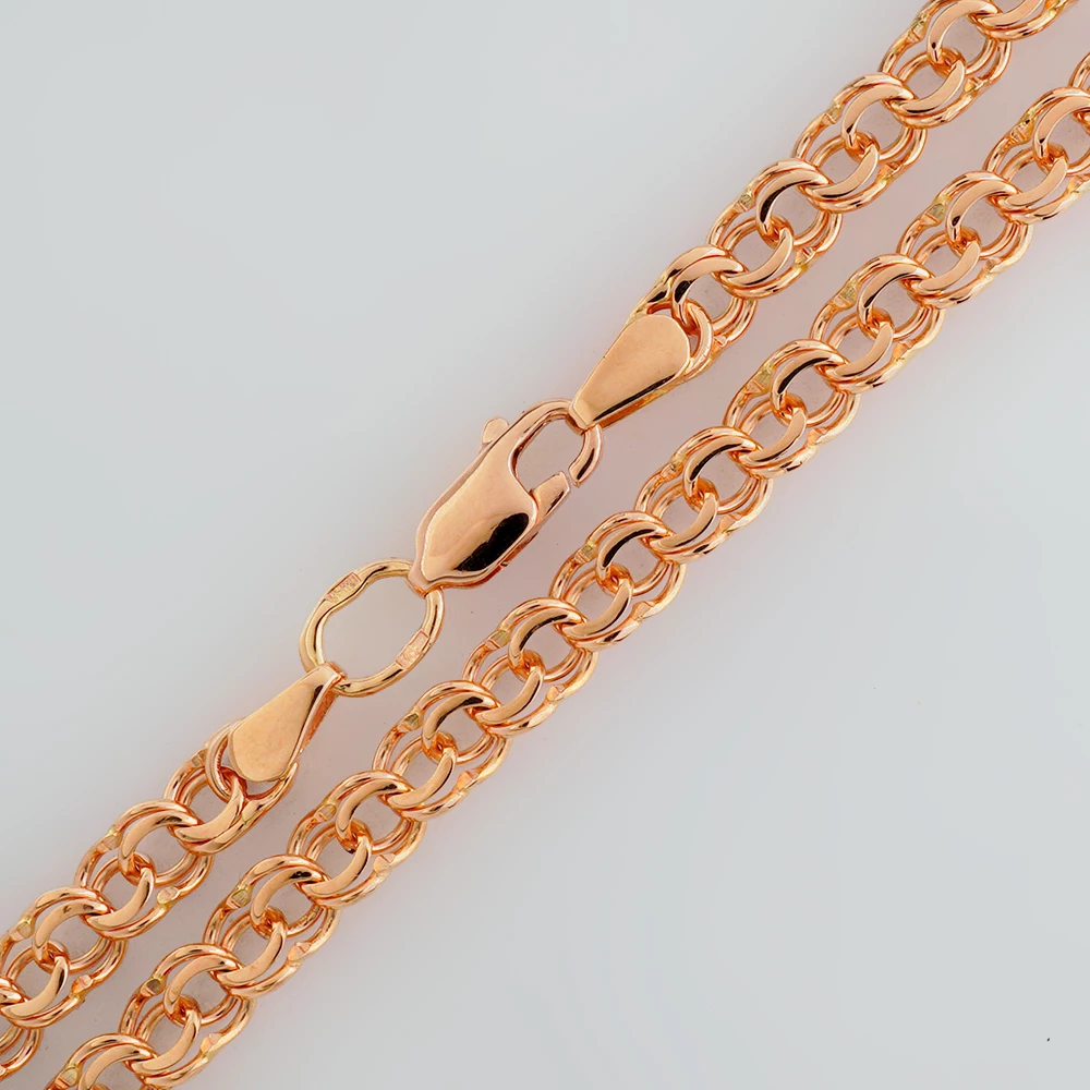 Цепь из красного золота 585 пробы