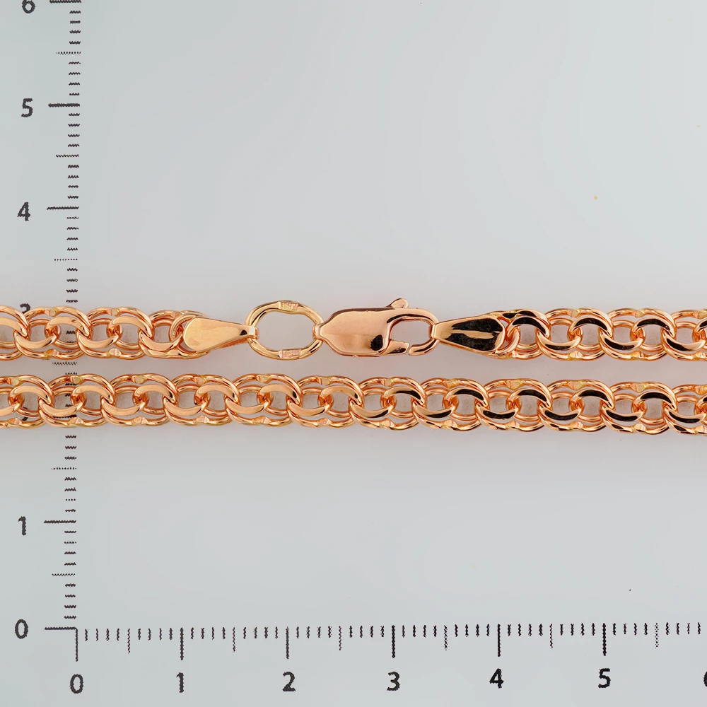 Цепь из красного золота 585 пробы