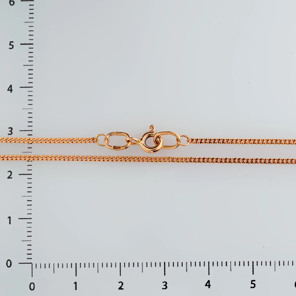 Цепь из красного золота 585 пробы