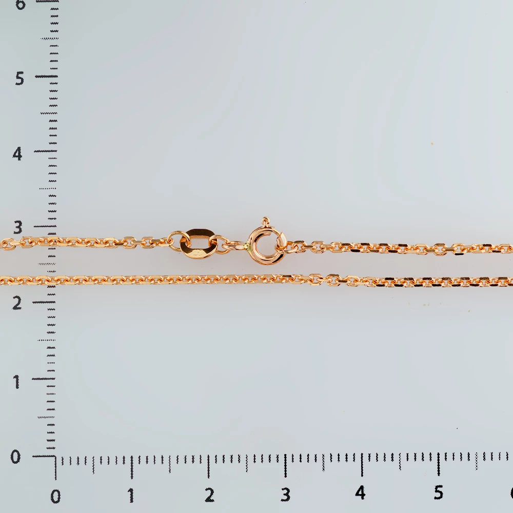 Цепь из красного золота 585 пробы
