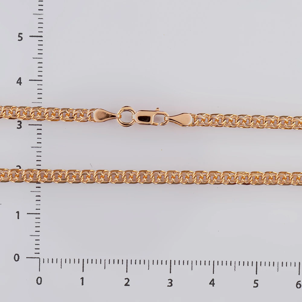Цепь из красного золота 585 пробы