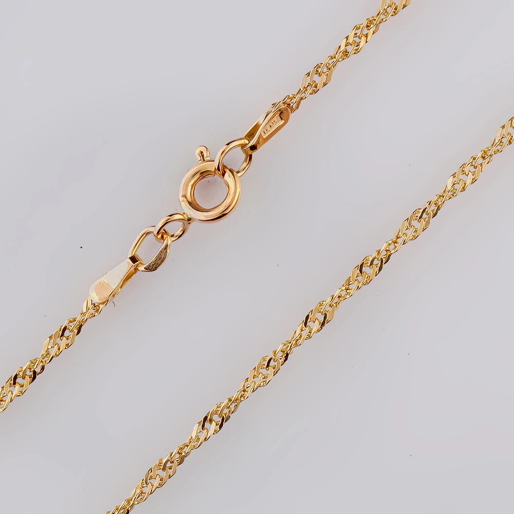 Цепь из желтого золота 585 пробы