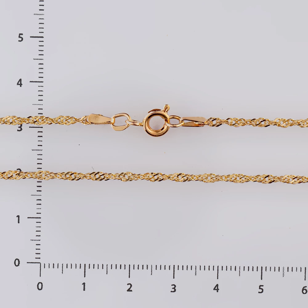 Цепь из желтого золота 585 пробы