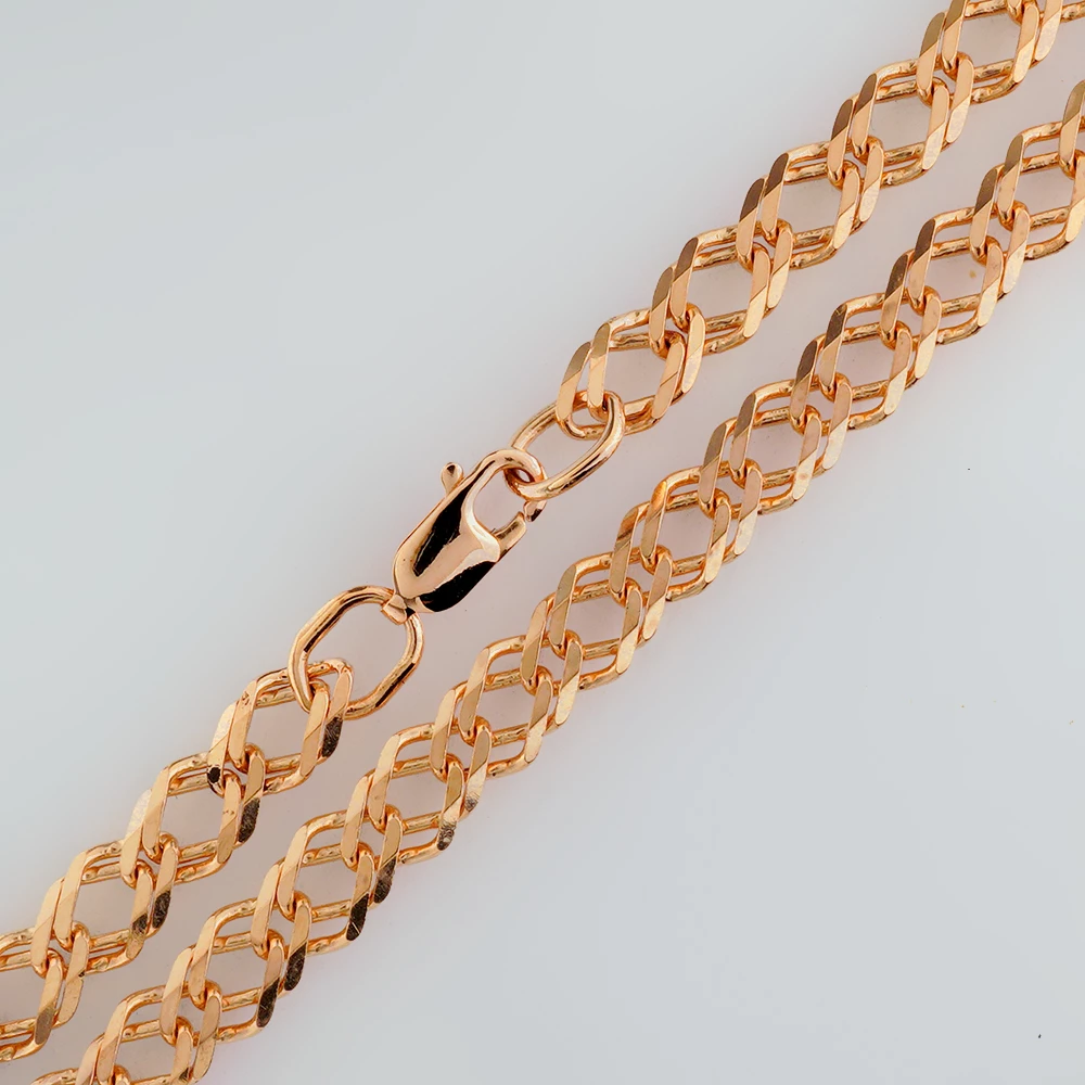 Цепь из красного золота 585 пробы