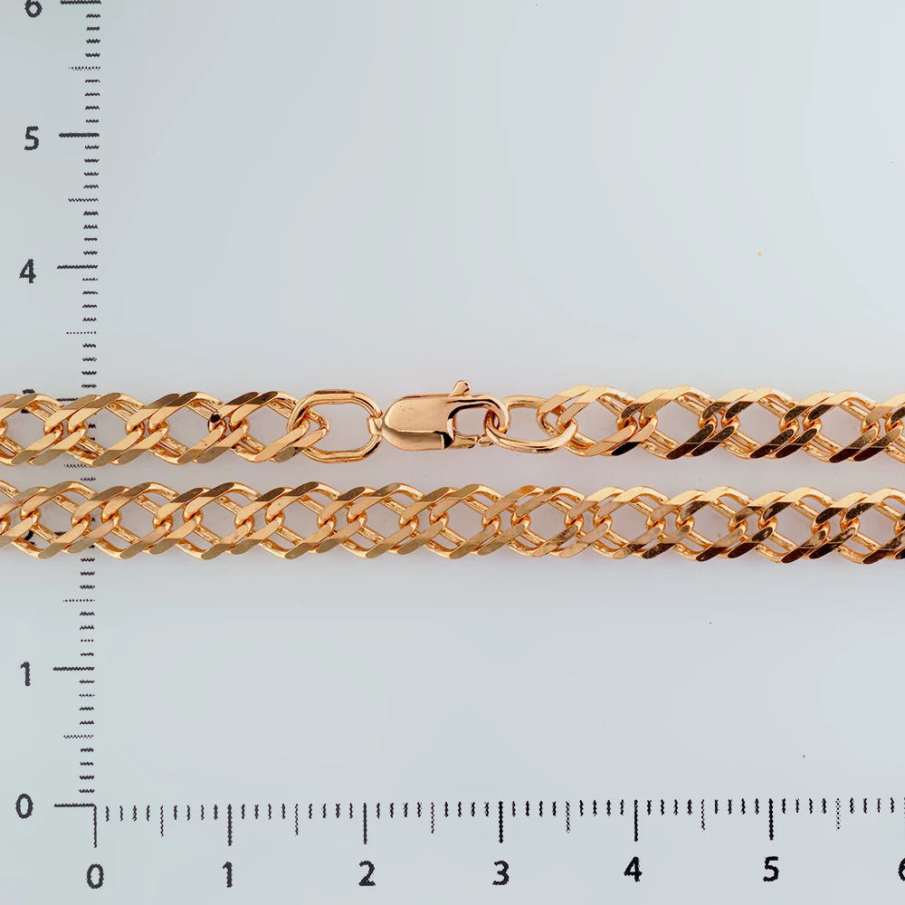 Цепь из красного золота 585 пробы