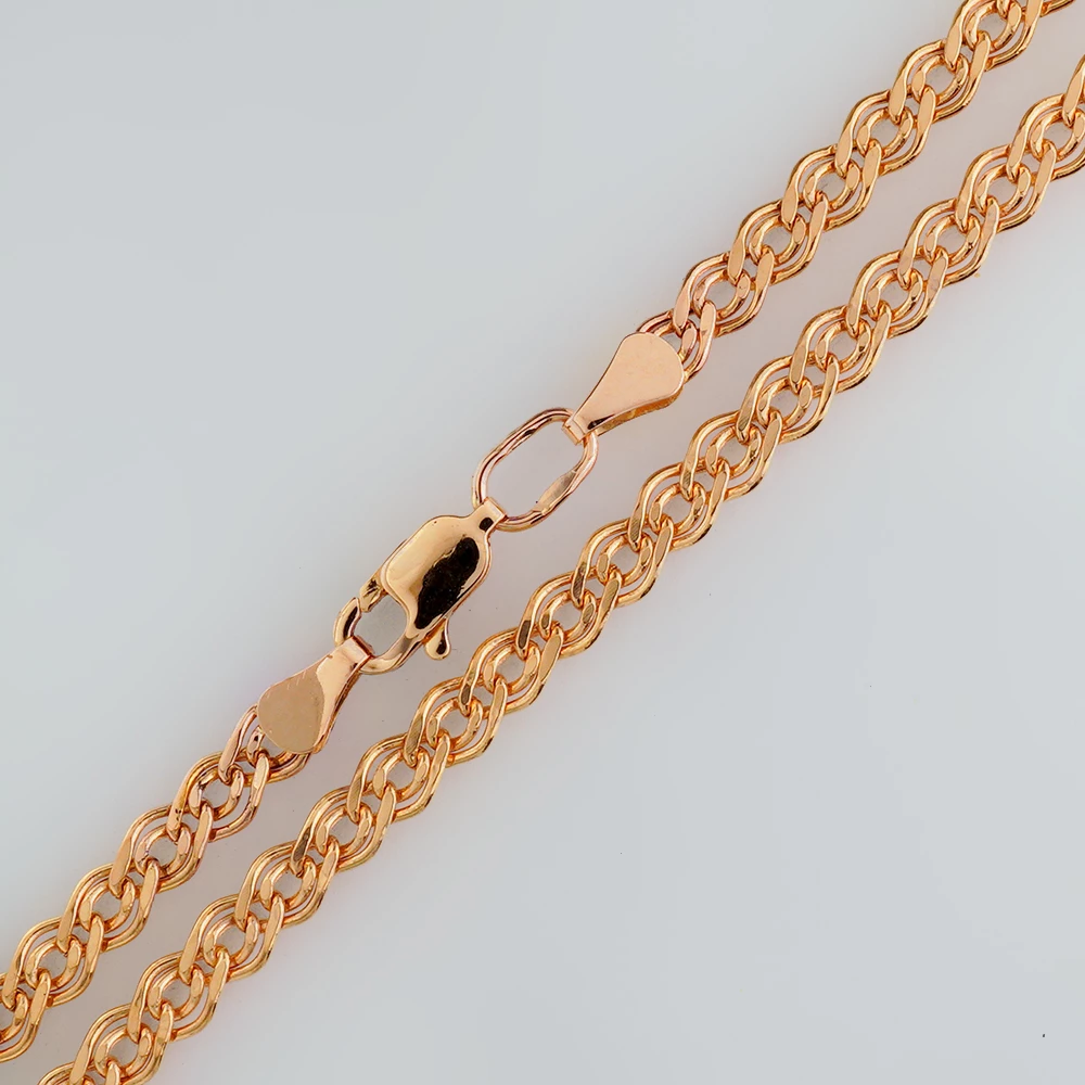 Цепь из красного золота 585 пробы