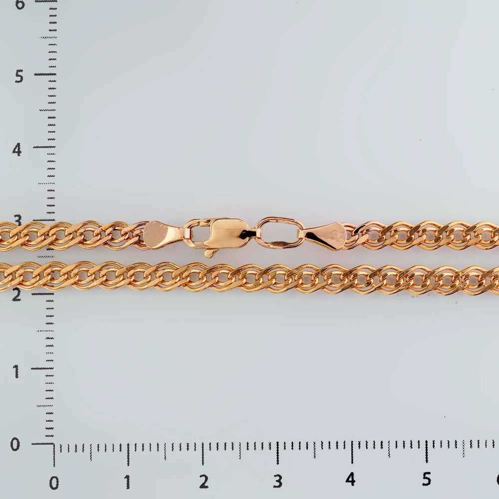 Цепь из красного золота 585 пробы