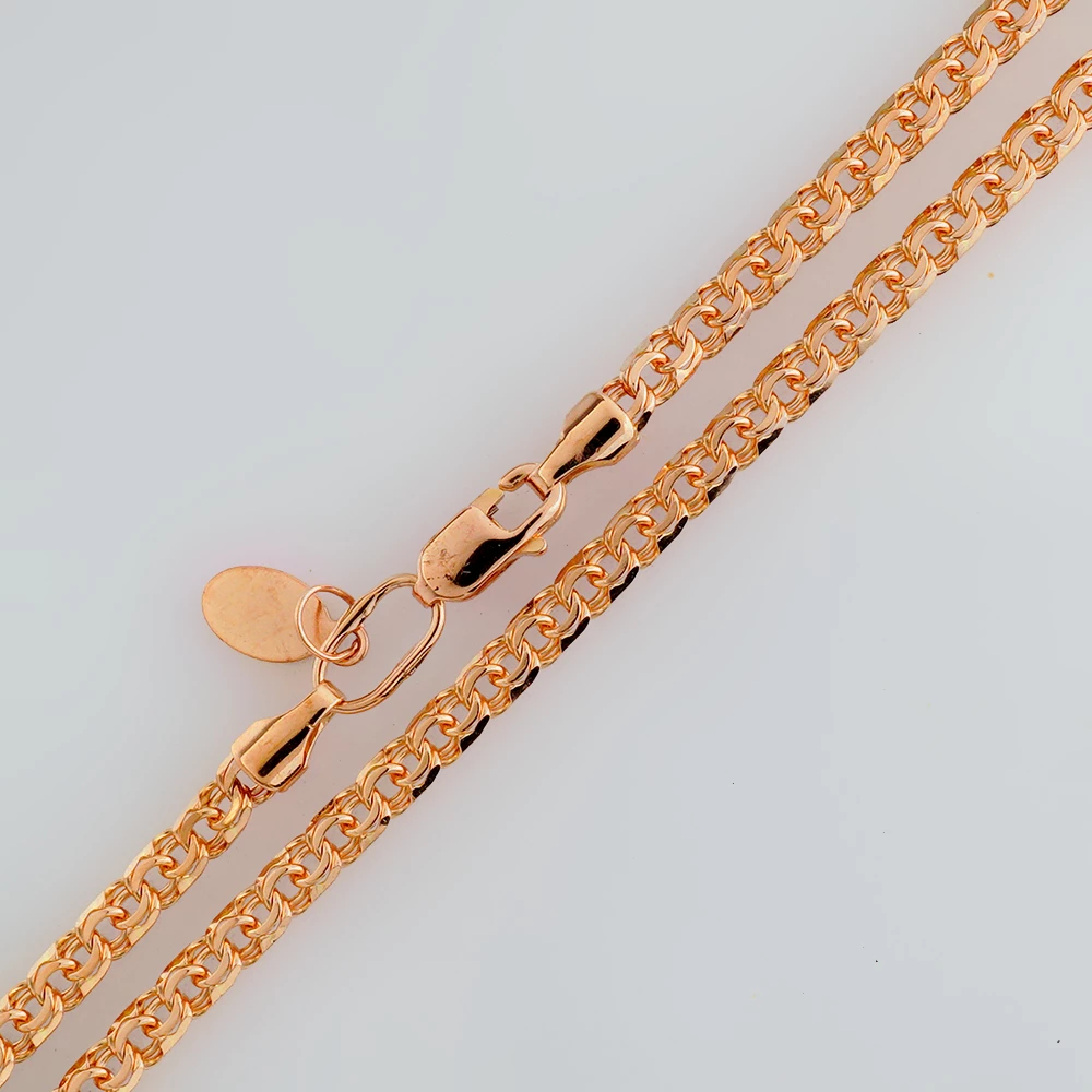 Цепь из красного золота 585 пробы