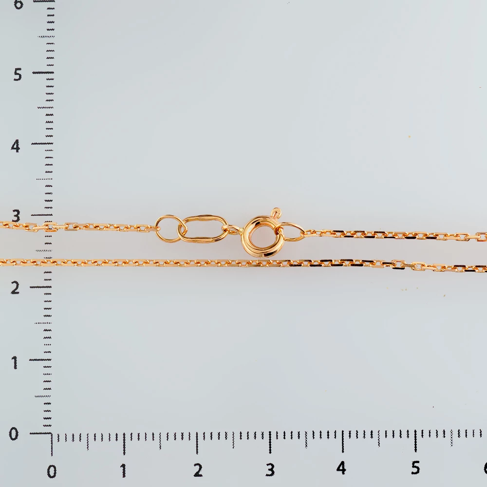 Цепь из красного золота 585 пробы