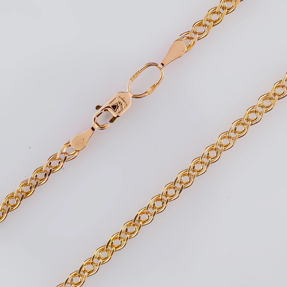 Цепь из желтого золота 585 пробы