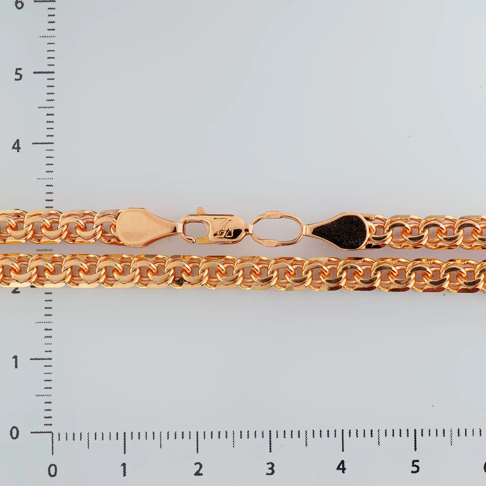 Цепь из красного золота 585 пробы