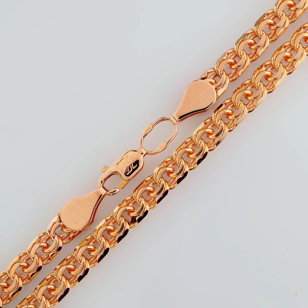 Цепь из красного золота 585 пробы